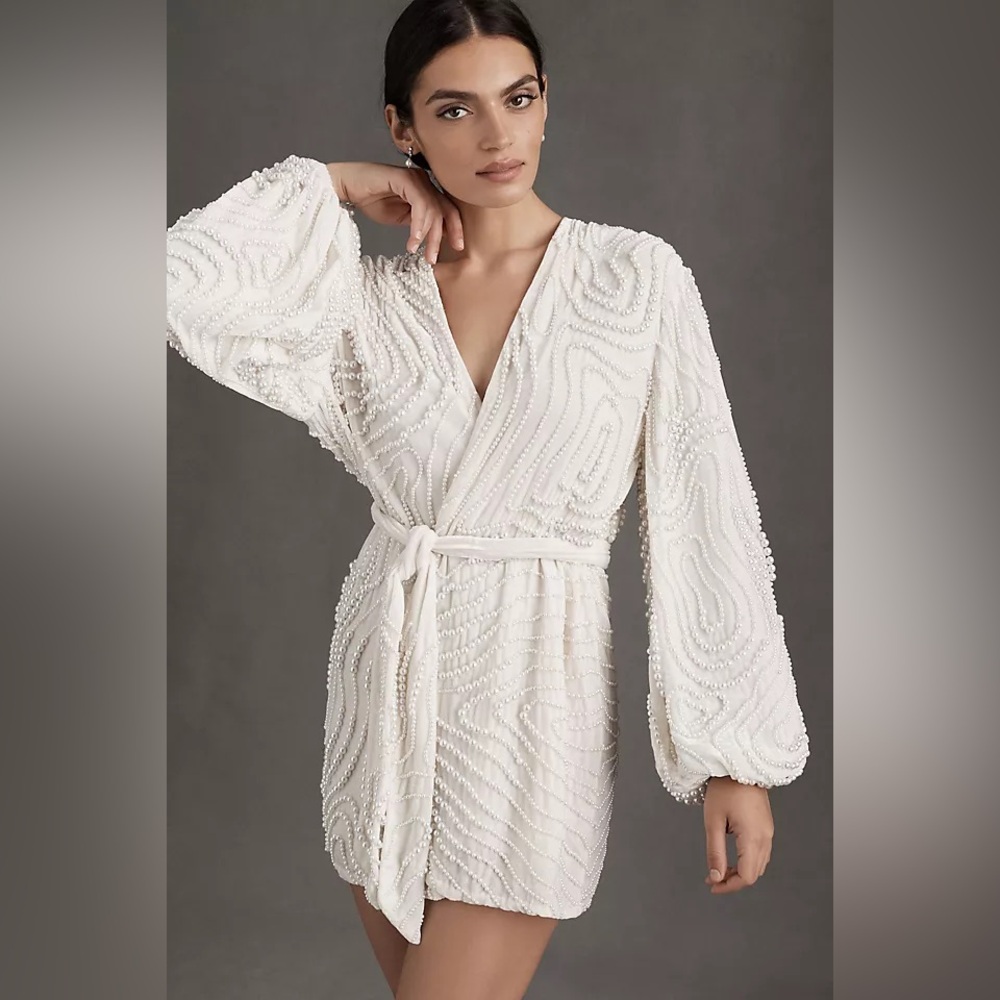 Retrofete BHLDN Pearl Robe Dress
